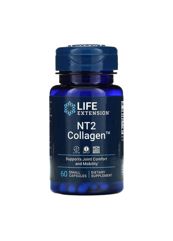 Колаген 2 типу NT2 Collagen™ 40мг - 60 капсул Life Extension (285790098)