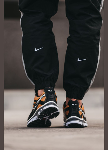 Помаранчеві Осінні кросівки чоловічі salomon xt-4 advanced orange black | саломон хт-4 едвансед помаранчеві чорні No Brand