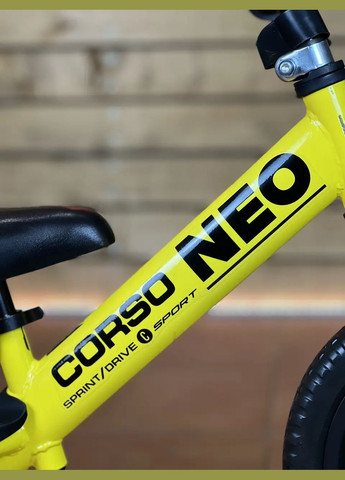 Велобіг " NEO" EN-40701 сталева рама, підставка для ніг, колеса EVA 12 Corso (327216159)