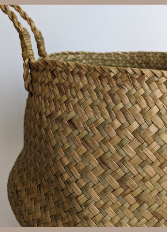 Кошик XL 33х40 см плетений No Brand (347645563)