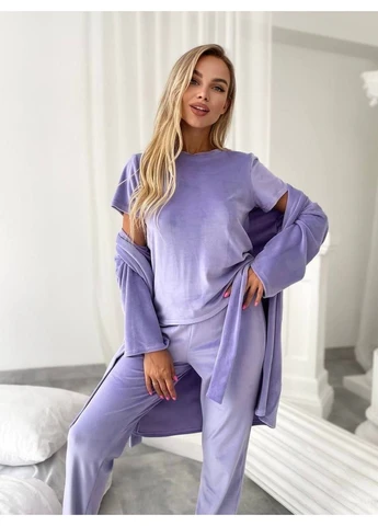 Костюм (халат, топ, легінси) No Brand (375956189)