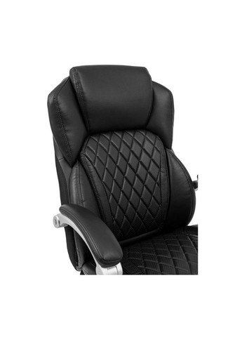 Крісло Преміо Пластик Річ Synchro Шкіра Спліт Чорна Richman (373315353)