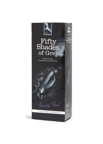 Вибратор двойного действия для точки G Fifty Shades of Grey Ненасытная девчонка CherryLove Lovehoney (282708205)