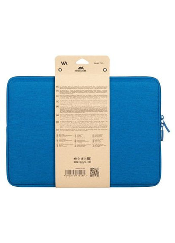 Чохол до ноутбука 13.3" 7703 Suzuka Azure Blue (7703Azure Blue) RIVACASE 13.3&quot; 7703 Suzuka Azure Blue (366647111)