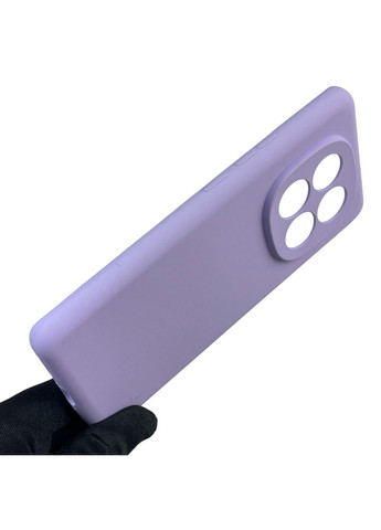 Чехол для Redmi Note 14 Pro Plus силиконовый с микрофиброй на сяоми редми нот 14 про плюс сиреневый Xiaomi (366232595)