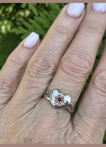 Срібна каблучка з фіанітом А300кр, розмір No Brand (358501391)