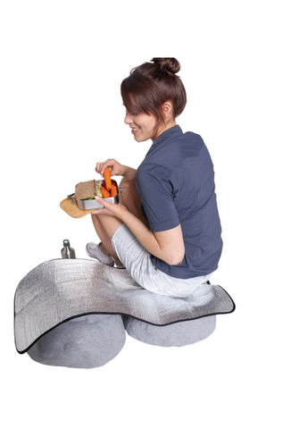 Сидушка Alu Seat Mat 45x90 см Сріблястий Tatonka (365308820)