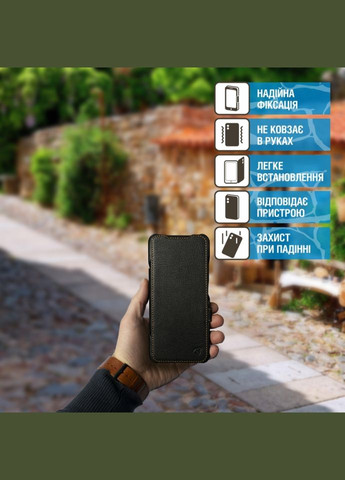 Чохол книжка Premium для Motorola Moto G75 Чорний (78319) Stenk (316651246)