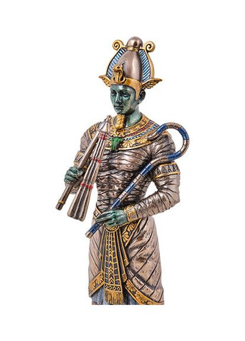 Статуэтка Осирис - древнеегипетский бог возрождения 26,5 см 1907208 полистоун с бронзовым покрытием Veronese (302238928)