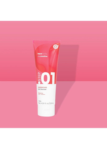 Очищающий гель для кожи лица Superfood The Routine 120 мл Face Facts (298056097)