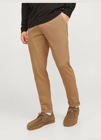 Светло-коричневые брюки Jack & Jones