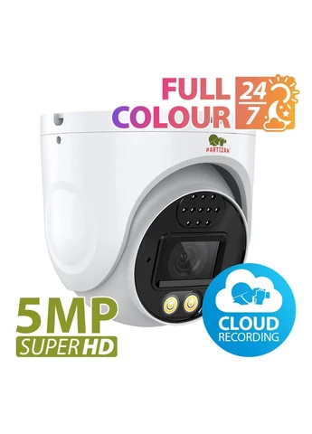 Купольна Full Color IP камера IPD-5SP-IR SDM Full Colour 1.0, 5Мп Partizan (338861945)
