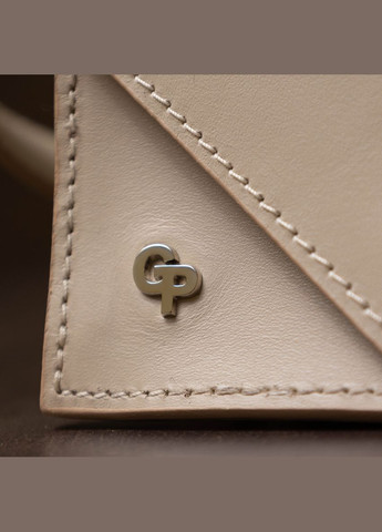 Женская кожаная сумка через плечо с магнитом бежевый (sku_11568) No Brand (329853177)