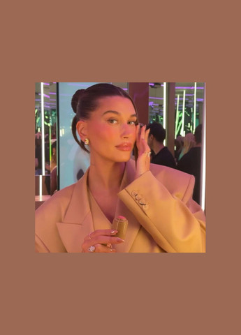 Лимитированные кремовые румяна с шиммером "Sprinkle" Pocket blush Rhode (365302089)