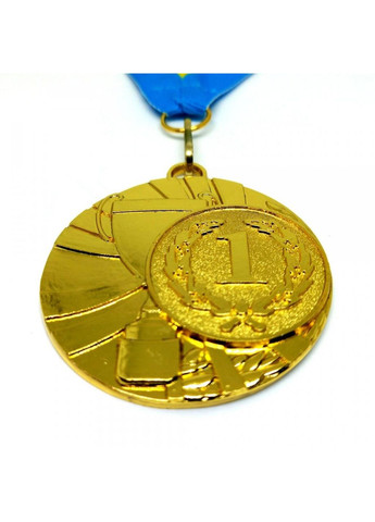 Медаль спортивна 5 см зі стрічкою за І місце J25-5200G ( ) SNS (316141254)