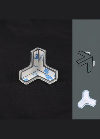 Захист від гострих кутів для дітей, накладка силіконова на кути меблів для дитячої безпеки 10шт No Brand (317751397)