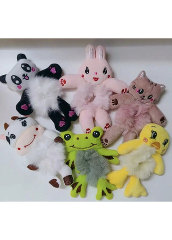 Плюшевые резинки для волос в виде животных China (365858645)