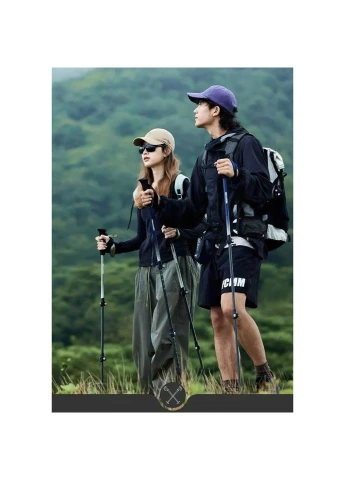 Трекінгова палиця CNK2300DS010, 135 см, червона Naturehike (386506156)