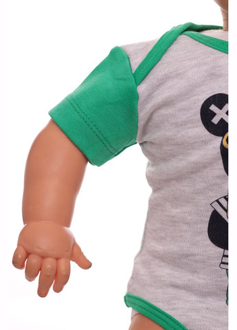 Зелений літній боді + шорти star 56 см (30530) BABYKROHA