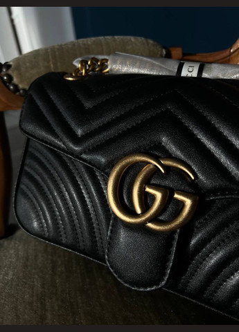 Сумка з лого Gucci Vakko (320088398)