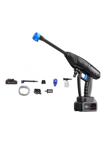 Мощная автомойка высокого давления 5 режимов 24V (2 аккумулятора) в кейсе No Brand (332637639)