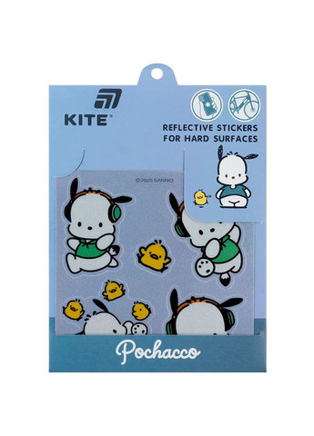 Набір стікерів світловідбиваючих PC25-115 shop (4063276314611) Kite (368831172)