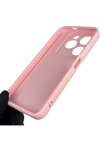 Чохол силіконовий Soft Touch для Spark 20 рожевий (Повний захист камери) Tecno (366387992)