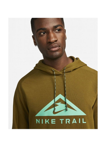 Худи мужские Dri-Fit Trail Magic Hour Olive Nike (364662640)