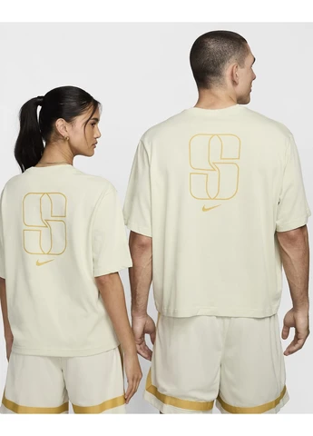 Футболка Tee Sabrina Boxy Beige FJ2701-020 Nike (399358265)