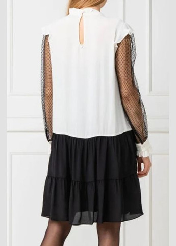 Чорно-білий святковий сукня Twinset однотонна