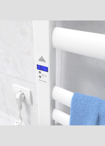 Електрична рушникосушарка Зебра Атлант Преміум ЧФ10 500 х 900 Е (підкл. зліва) Laris (336934868)