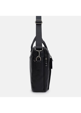 Чоловічий шкіряний портфель K166457bl-black Borsa Leather (367992120)