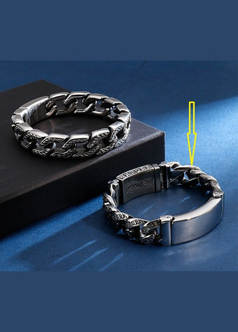 Браслет чоловічий сталевий на руку Avalon 65 (331173213)