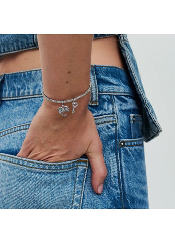 Серебряный шарм Пандора Сердце и ключ 793081C01 Kabluchka (355345551)