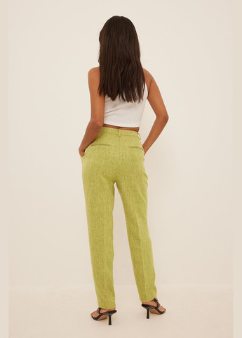 Светло-зеленые брюки NA-KD