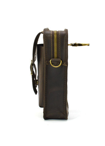 Чоловіча шкіряна сумка на пояс 20х13,5х5 см TARWA (315870120)