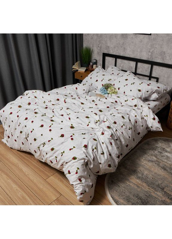 Комплект постельного белья Бязь Gold Люкс King Size 220x240 наволочки 2х70х70 (MS-820009662) Moon&Star Romantic Rose (356113774)