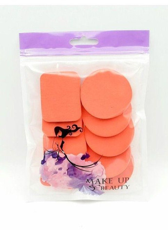 Набор спонжей для тонального основания, 10шт. Plus-plus (354795259)