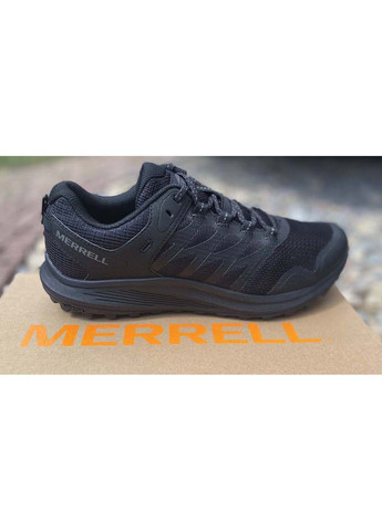 Черные демисезонные кроссовки Merrell