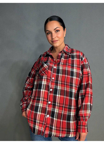 Красная рубашка No Brand