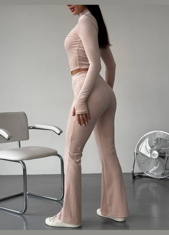 Плюшевий костюмчик зі штанами кльош Vakko (322110315)