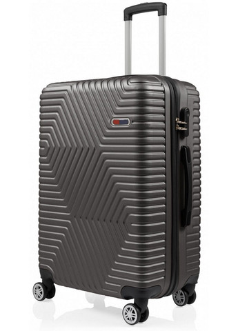 Средний пластиковый чемодан на колесах 70L GD Polo (288135941)