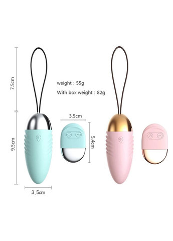 НОВИНКА 2024 Виброяйце с пультом управления мини вибратор No Brand (302002073)