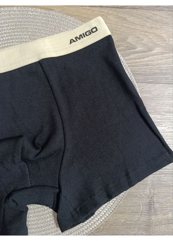 Мужские трусы-боксеры в рубчик, ПЛОТНЫЕ, на зиму,, Боксеры, размеры от XL до 4XL Amigo (369422074)