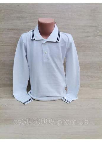 Поло для хлопчика темно-синього кольору з довгим рукавом на 11 років(25042) Kids (370438949)