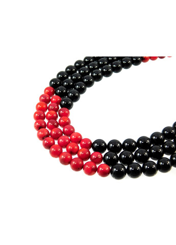 Намисто "Елегантність в кольорі" Корал, Агат Fursa fashion (339678813)