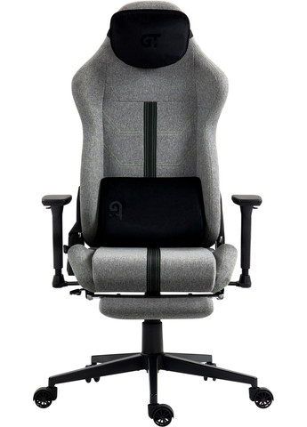Геймерське крісло X2309 Fabric Gray GT Racer (282720255)