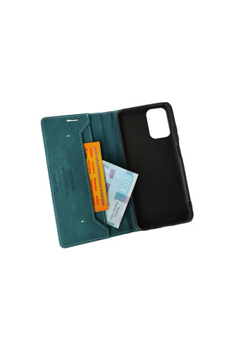 Чехол-книга на POCO M3 под нубук Чехол книга на поко м3 Черный Xiaomi (327257473)