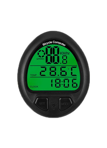 Велокомп'ютер дротовий 999, підсвічування дисплея 26 функцій No Brand (329190173)