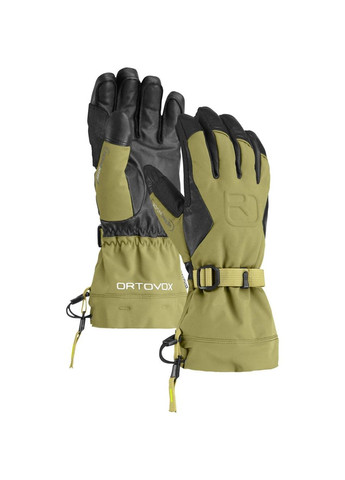 Рукавиці чоловічі Merino Freeride Glove Mens Чорний-Оливковий Ortovox (278273085)